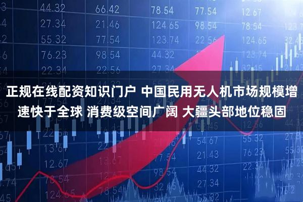 正规在线配资知识门户 中国民用无人机市场规模增速快于全球 消费级空间广阔 大疆头部地位稳固