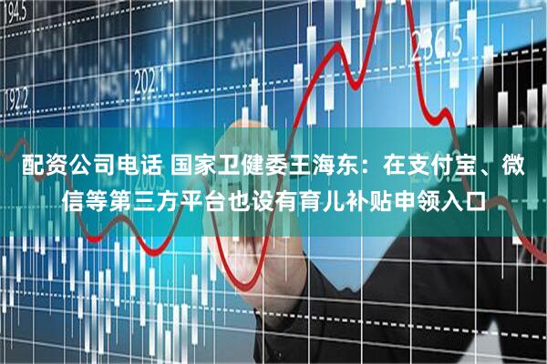 配资公司电话 国家卫健委王海东：在支付宝、微信等第三方平台也设有育儿补贴申领入口